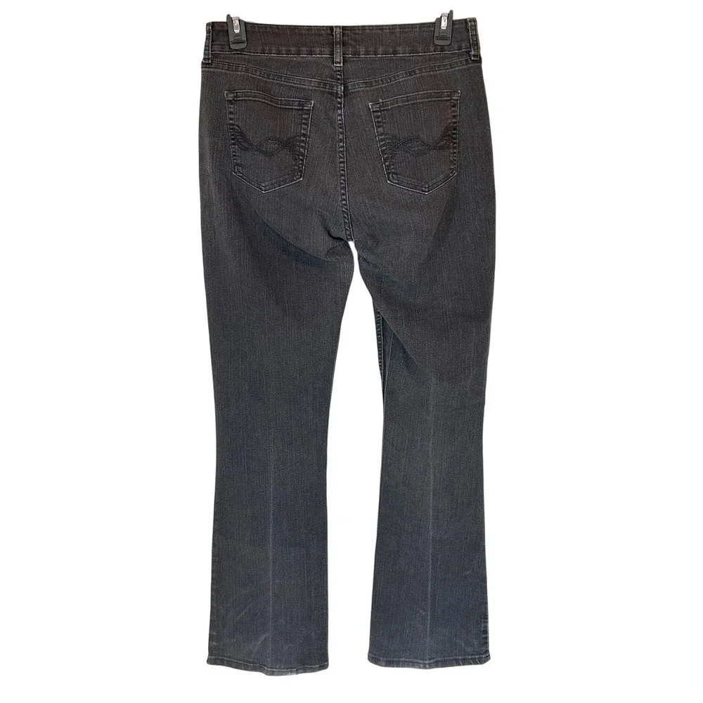 Riders by Lee‎ Jeans Womens 14L Black Mid Rise Bootcut Faded Casual Y2K Classic